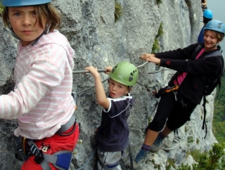  Via Ferrata Dent du Chat Kind 